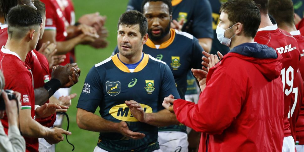 Lions heartbreaker Morne Steyn...