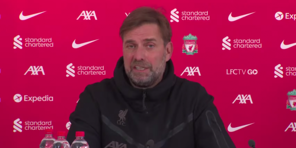 Klopp says getting vaccinated...