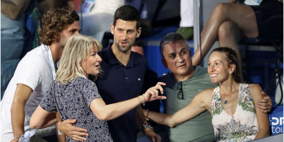 'He's in prison' - Djokovic's...