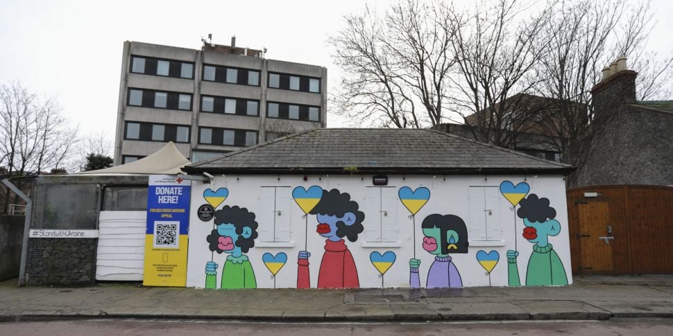 'Love Ukraine' Mural Unveiled...