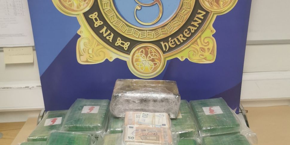 Cocaine Worth €3.2m Seized In...