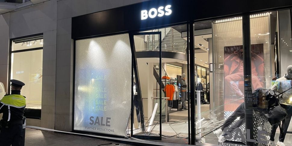 Hugo Boss Shop Rammed On Graft...