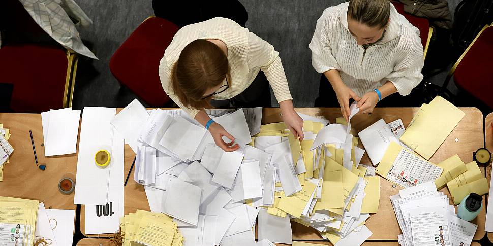 Counting Underway In Dublin In...