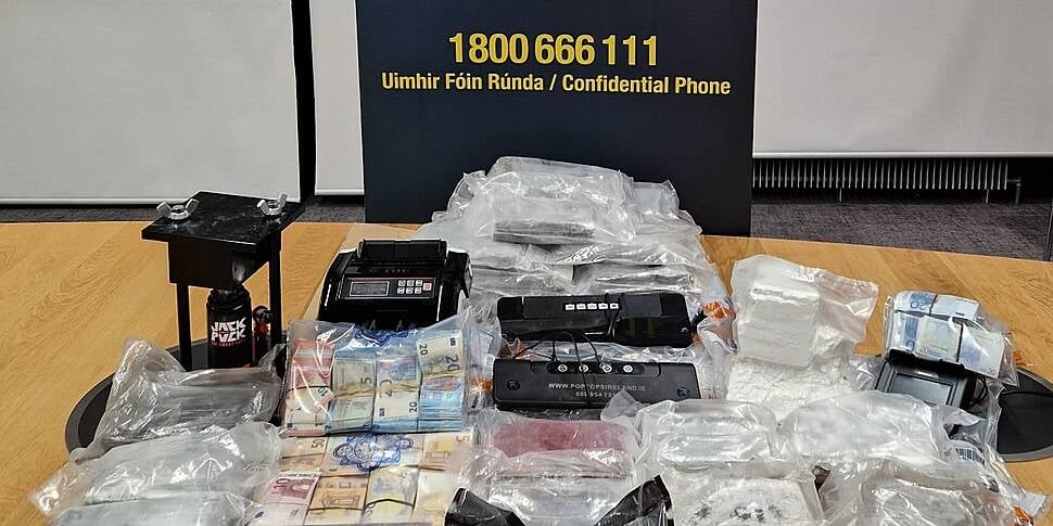 Cocaine Worth €2.6m Seized In...