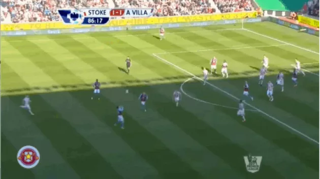  Matt Lowtons wonder goal for Aston Villa v Stoke: GIF, Video & the best Tweets