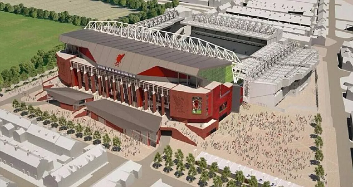 article 2610222 1D42FCF400000578 810 634x336 Leaked! Brand new designs of Liverpools proposed 60,000 Anfield stadium [Pictures]