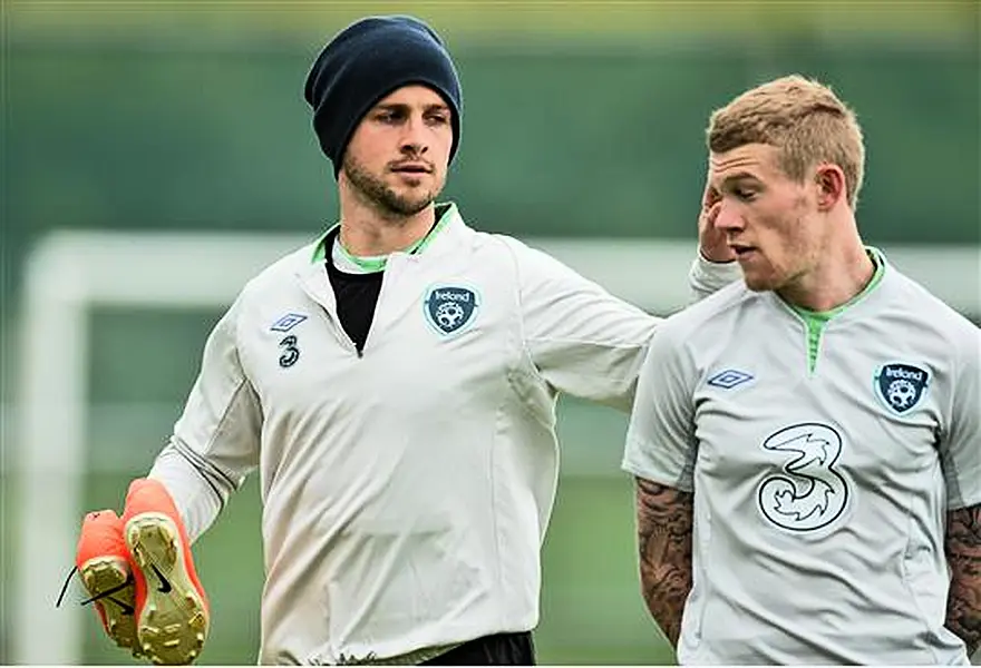 Republic of Ireland Squad Training