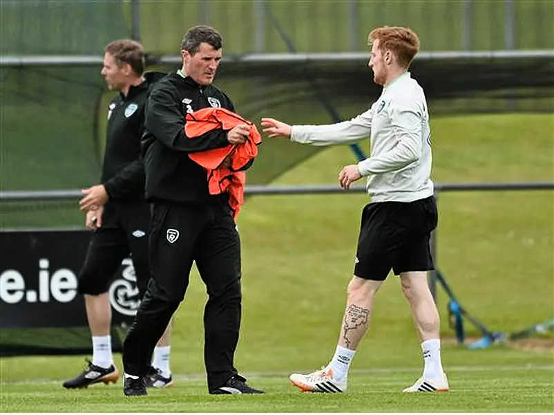 Republic of Ireland Squad Training