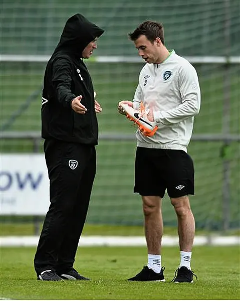 Republic of Ireland Squad Training