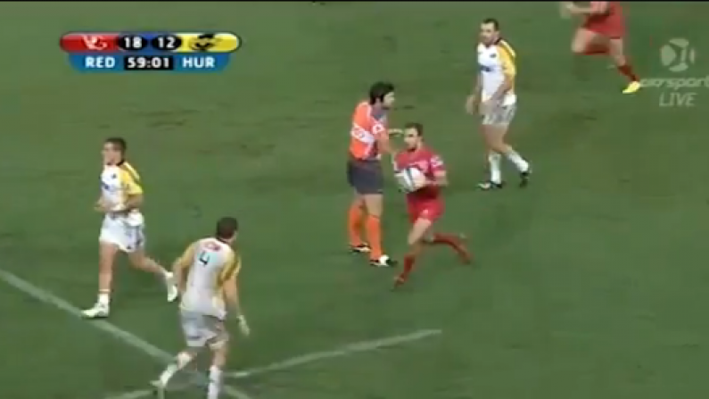 Rugby Ref Steve Walsh Takes Exception To Conrad Smith Getting In His way