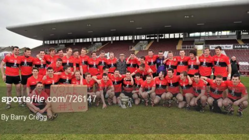 UCC Comms Officer Candidate Gets Free Advertising During Fitzgibbon Cup Celebrations