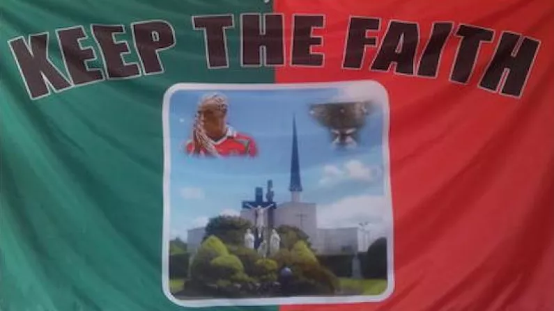 Arguably The Most Mayo GAA Flag On Planet Earth