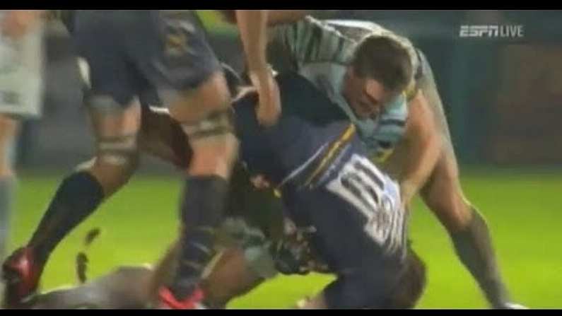 Toby Flood Spear Tackles Andy Goode. Yes, Toby Flood.