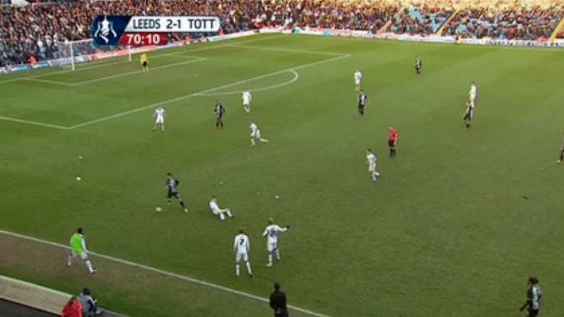 Sublime Bit Of Gareth Bale Skill Against Leeds.