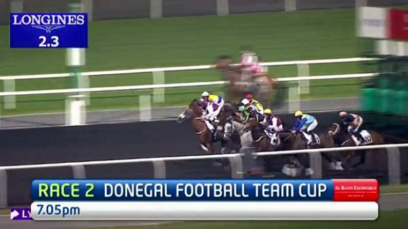 Two Races At A Dubai Racecourse Today Were Named After The Galway And Donegal GAA Teams.