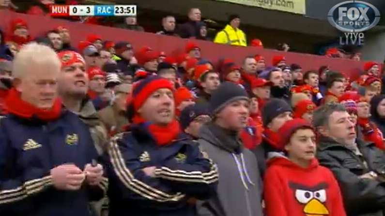 Munster Fans Sang 'Molly Malone' At Thomond Park Once The Bonus Point Was Sealed