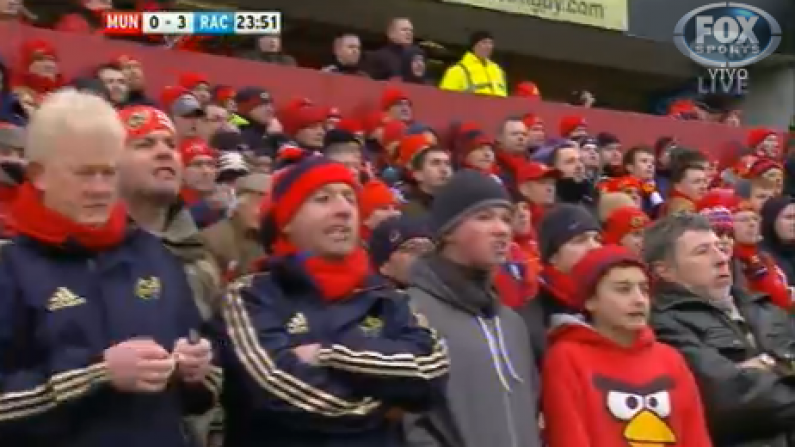 Munster Fans Sang 'Molly Malone' At Thomond Park Once The Bonus Point Was Sealed