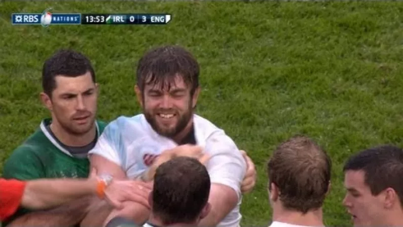 That Cian Healy "Stamp". (Video And GIF)