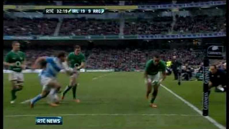 The RTE News Segment On Simon Zebo.