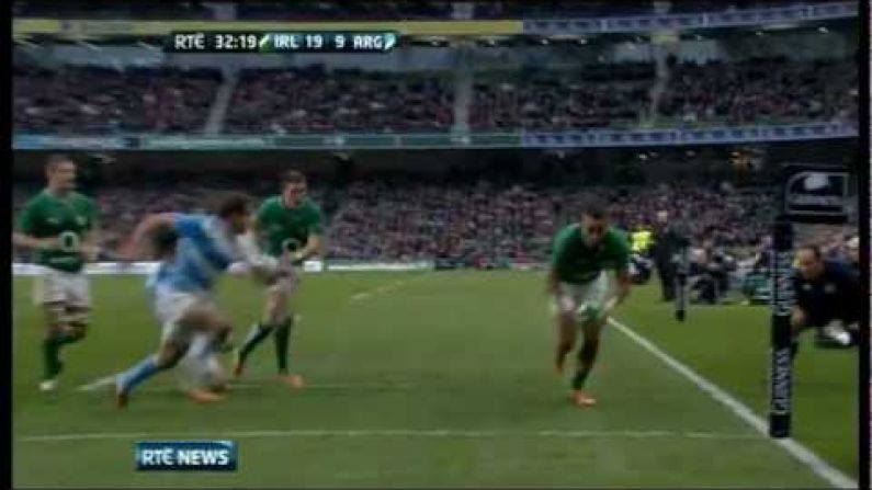 The RTE News Segment On Simon Zebo.