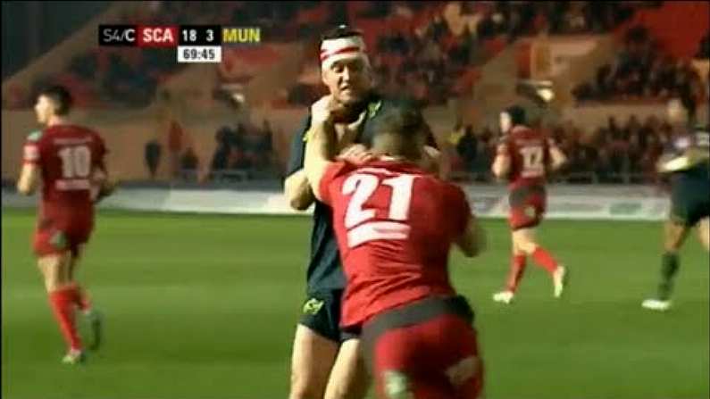 Tom Shanklin Laughing At Ronan O'Gara On Welsh TV: 'He Hates Anyone Touching Him'