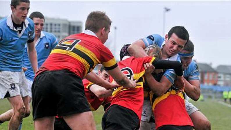 Schools Cup Photo of the Day: Drive For The Tryline