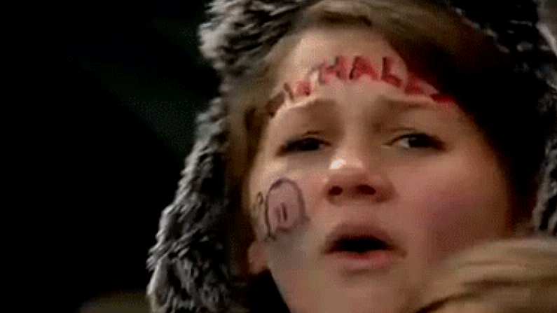 There Was A "Whales" Supporter At The Stade De France Yesterday.