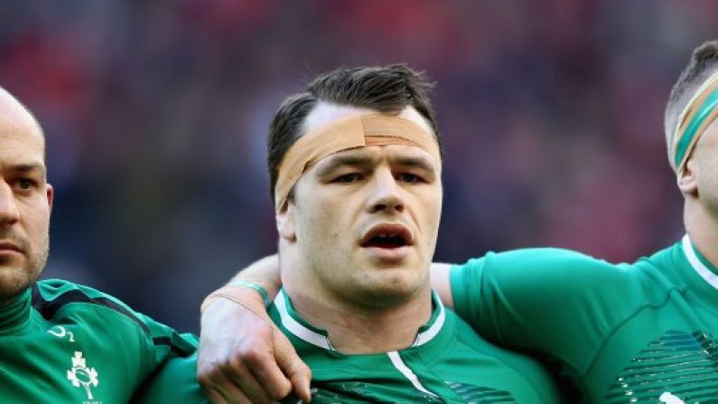 Cian Healy Pranks Friend With Freezing Cold Water