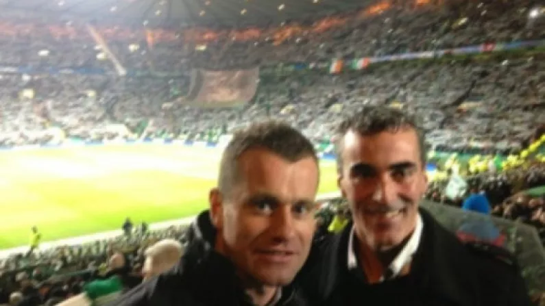 Jim McGuinness Asked Shay Given If He's Thought About Playing With Donegal