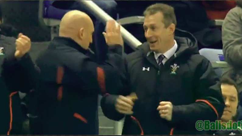 Wales Win But Fail At High Fives.