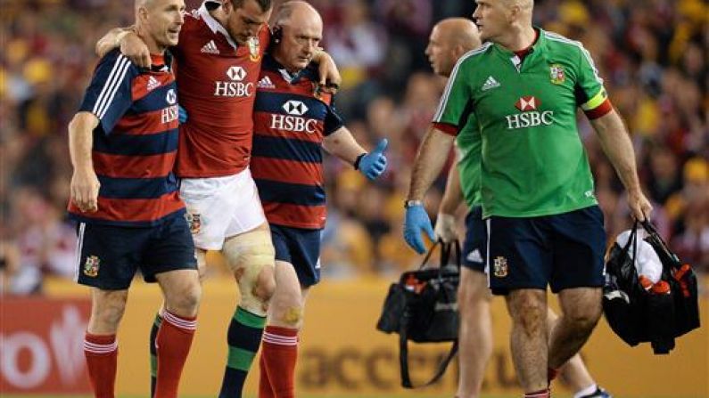 Warburton Out Of The 3rd Lions Test With A Hamstring Injury