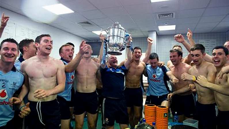 Dubs Dressing Room Celebrations