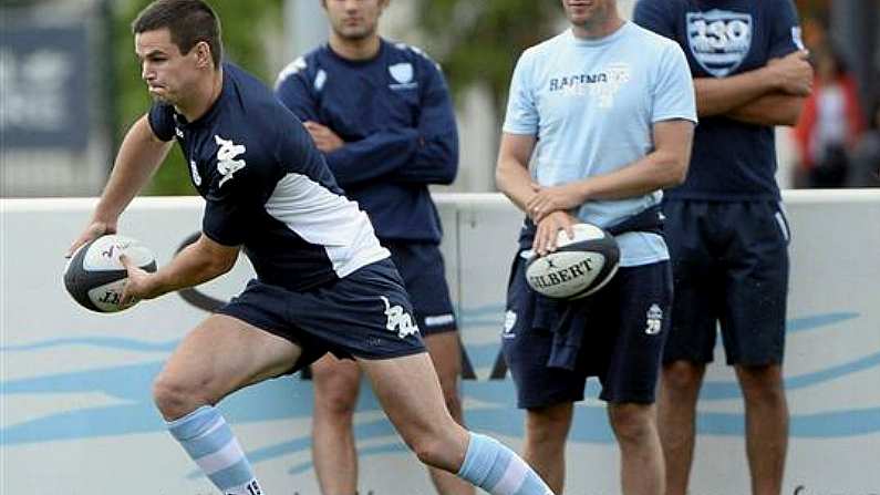 Photos: Jonny Sexton And ROG At Racing Metro Training