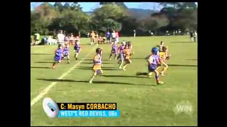 Video: A Vintage And Adorable U-6 Rugby League Try.