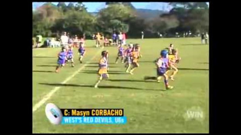Video: A Vintage And Adorable U-6 Rugby League Try.