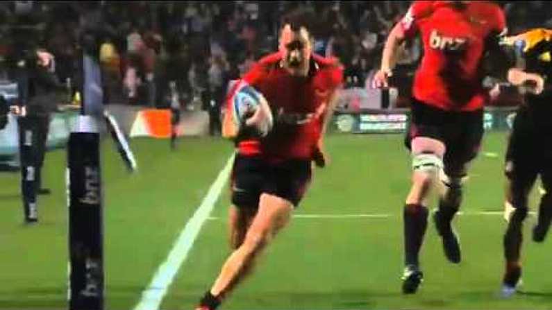 Video: Stunning Isreal Dagg Try.