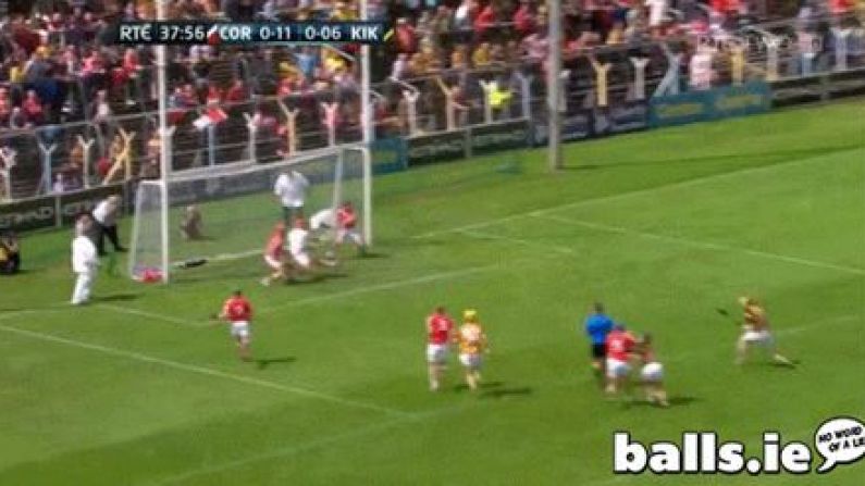 GIF: Brilliant Anthony Nash Double Save From Kilkenny Penalty