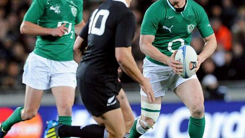 Dan Carter Tips His Hat To The BOD/Kiwi Joke.