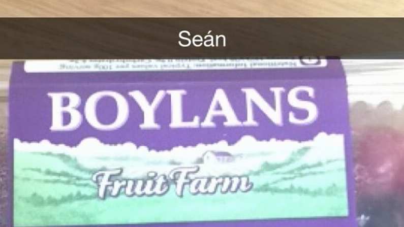 This Seán Boylan Snapchat Will Hopefully Start A Trend