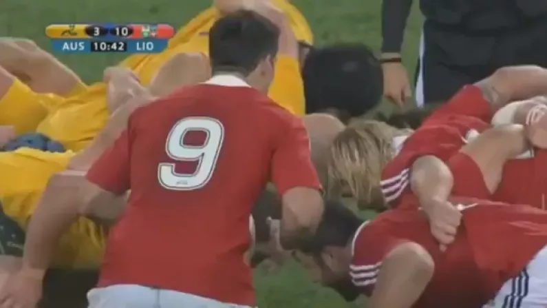 Video: Aussie Commentator During Lions Game - "Great Scrum By The Welsh"