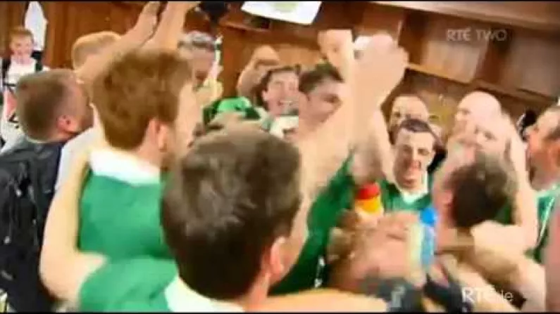 The Limerick Dressing Room Sings The Sunday Game Tune