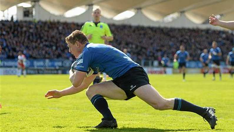 Two More Leinster Tries From Nacewa And O'Driscoll (GIFs)