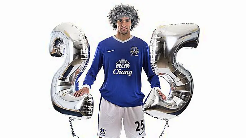 Marouane Fellaini Will Dye His Hair Silver If Fans Raise Enough Money For Charity