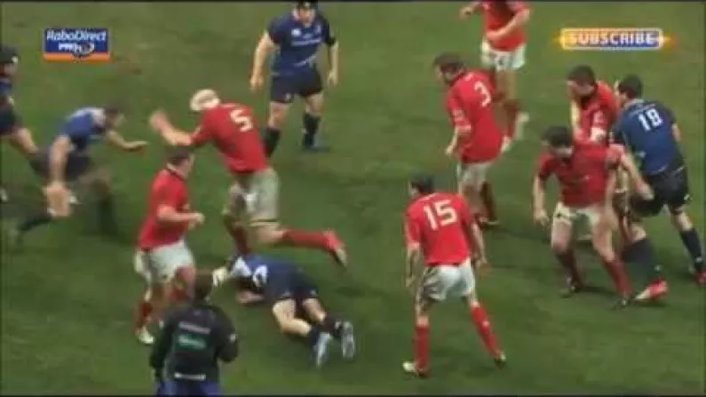 The Paul O'Connell Kick Gets The Eddie Moroney Treatment