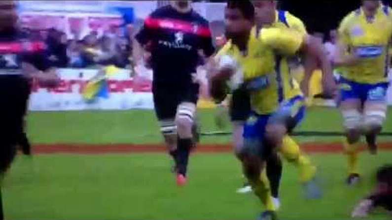 Video: Wesley Fofana With A Ridiculous Try For Clermont.