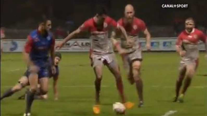 You Really Need To See This Dimitri Yachvili Backheel Pass