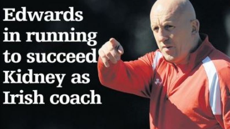 Welsh Newspaper Says Shaun Edwards Is A Candidate For The Ireland Head Coach Job