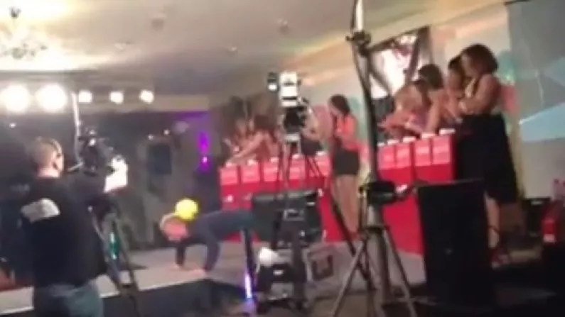 Clare Inter-County Footballer Shows Off Some Tekkers At 'Take Me Out' Event.