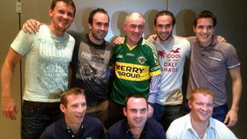 Mickey Harte In A Kerry Jersey In Dubai