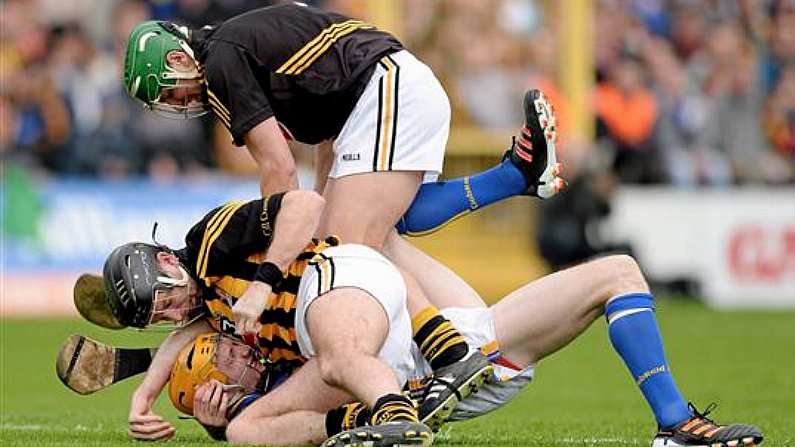 Delaney And Corbett See Red During Hurling League Final